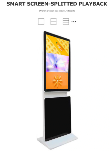 Rotierbares POS-Terminal 43–65" Displaylösung